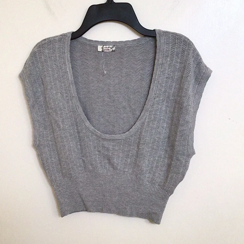 Free People Too Good Cropped Vest